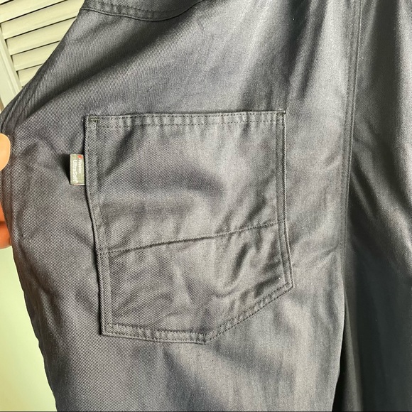 NWT WorkriteFR Flame-Resistant Soft Material Blue navy Overall Men size Large - Picture 14 of 16